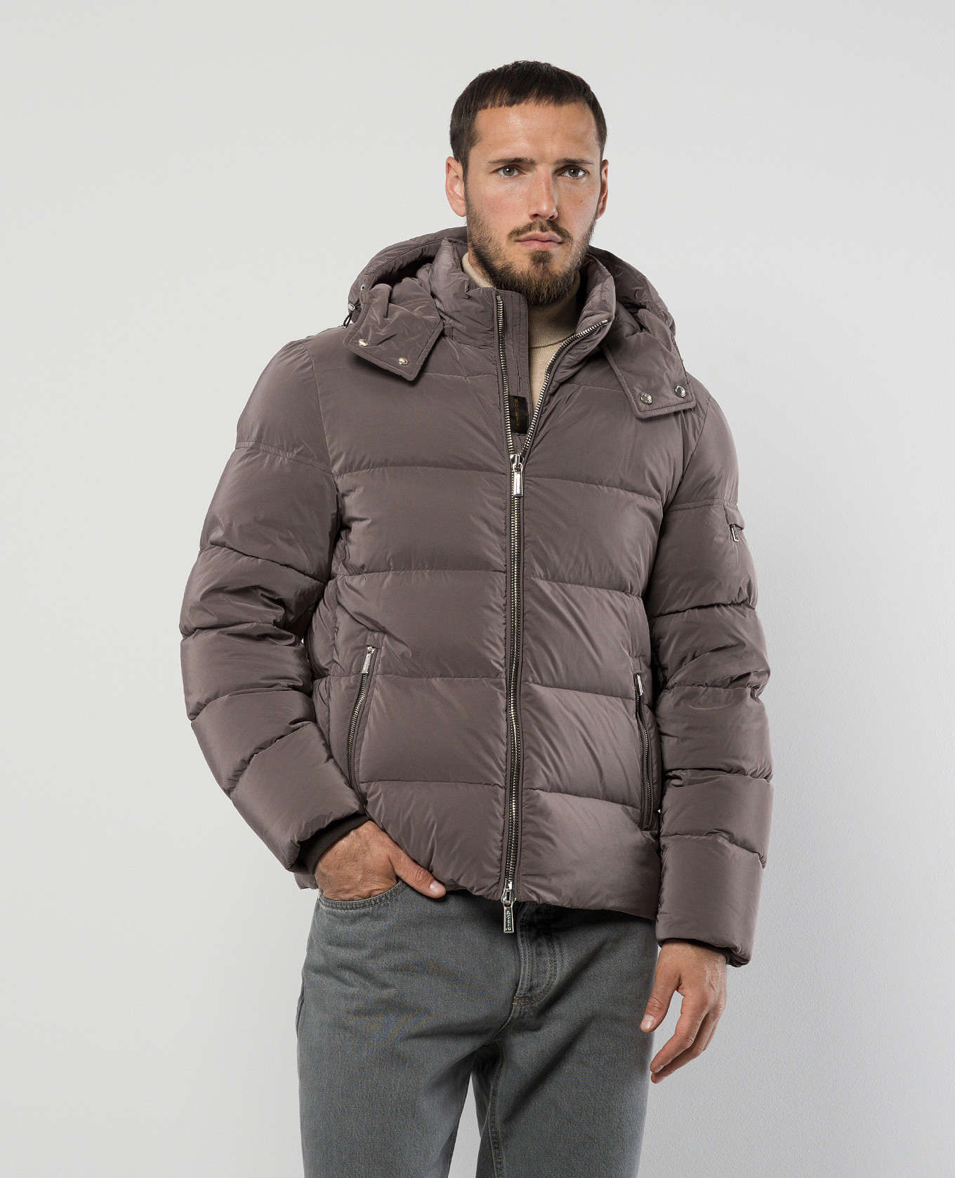 

Brown down jacket BRETT MooRER