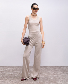 Max Mara Beige flared pants WILMA