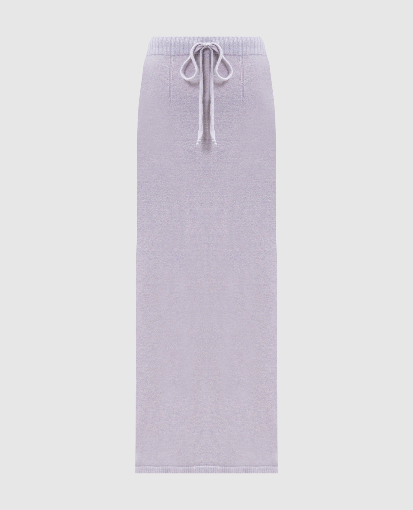 

Gray wool and cashmere maxi skirt Twinset, Grey