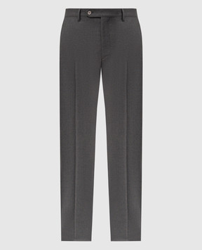 Stefano Ricci Gray pants made of wool M1T2200000W610