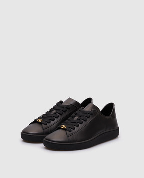 Valentino Black leather sneakers ROYCO 7Y2S0K34BYA
