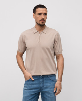 Cashmere&Whiskey Beige polo MB004Z