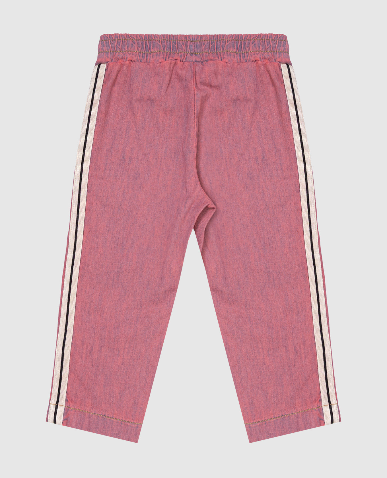 

Children's pink jeans with logo Palm Angels