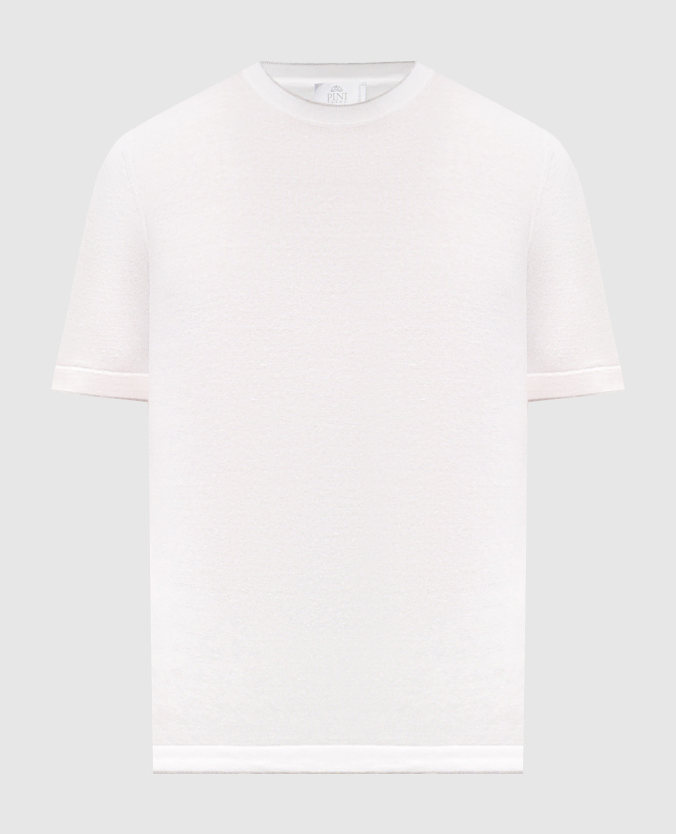 

White linen t-shirt Pini Parma