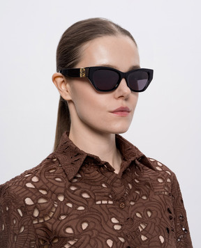 Givenchy Black 4G Sunglasses GV40008U