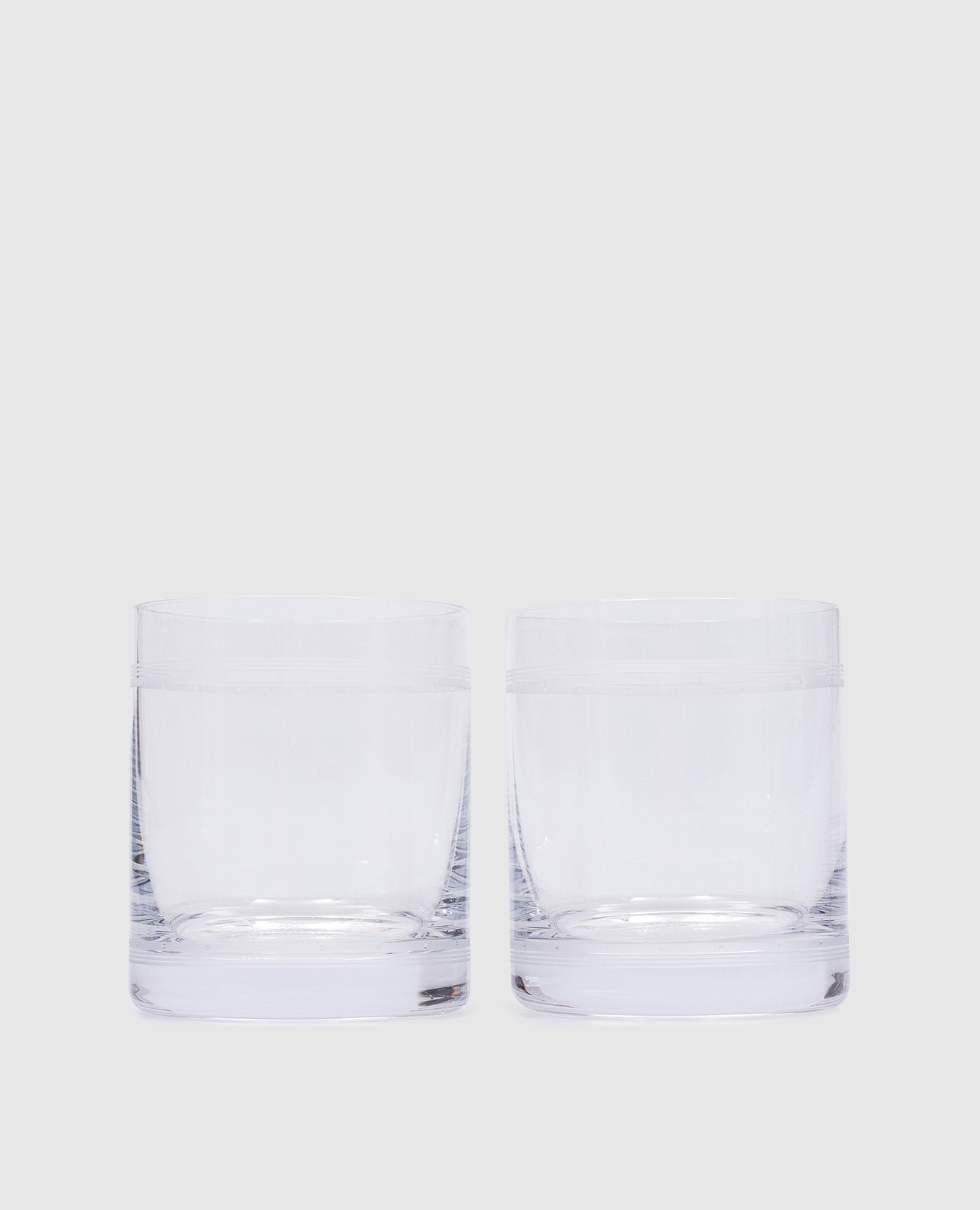 

A set of crystal glasses Stefano Ricci, Transparent
