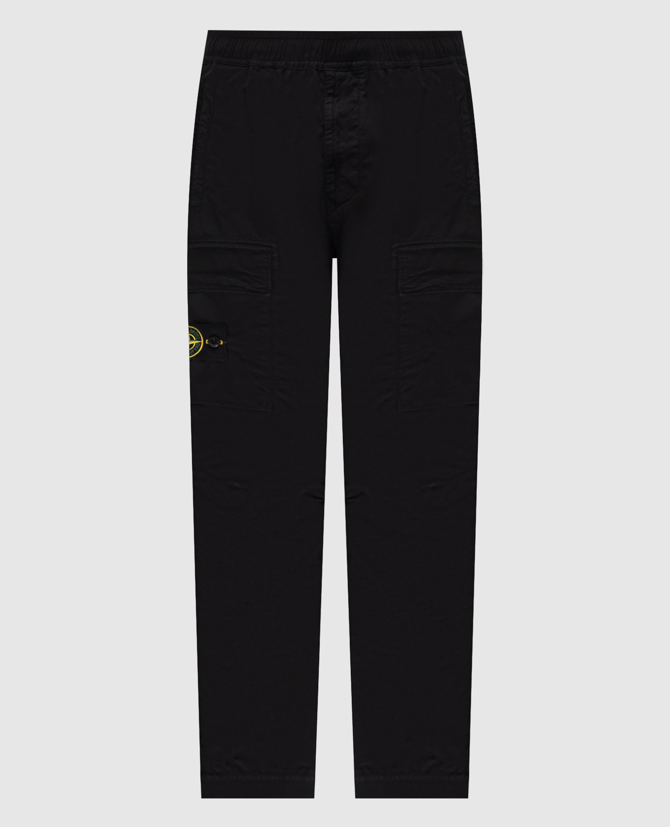 

Black cargo with logo patch Stone Island
