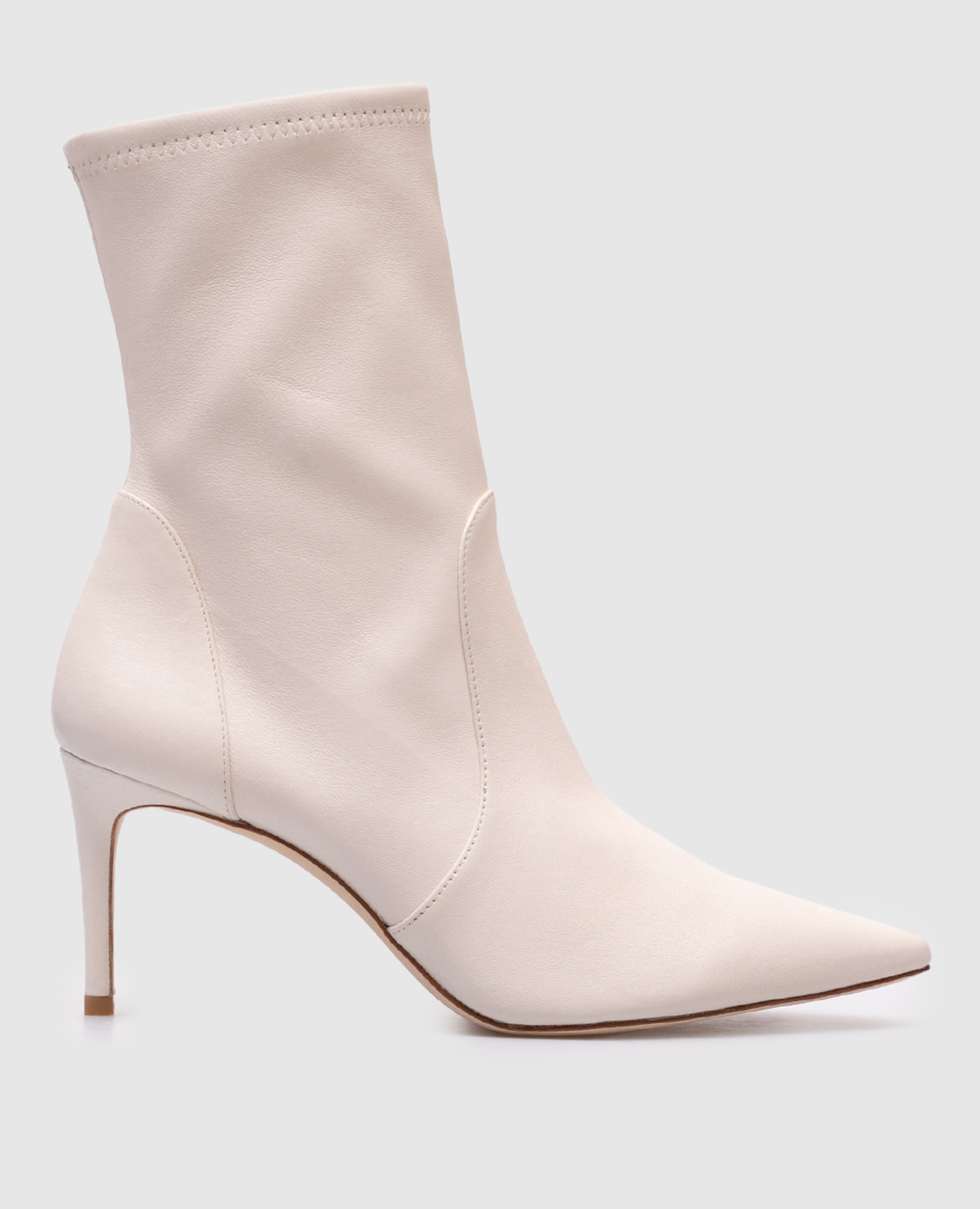 

White leather POWER boots Stuart Weitzman