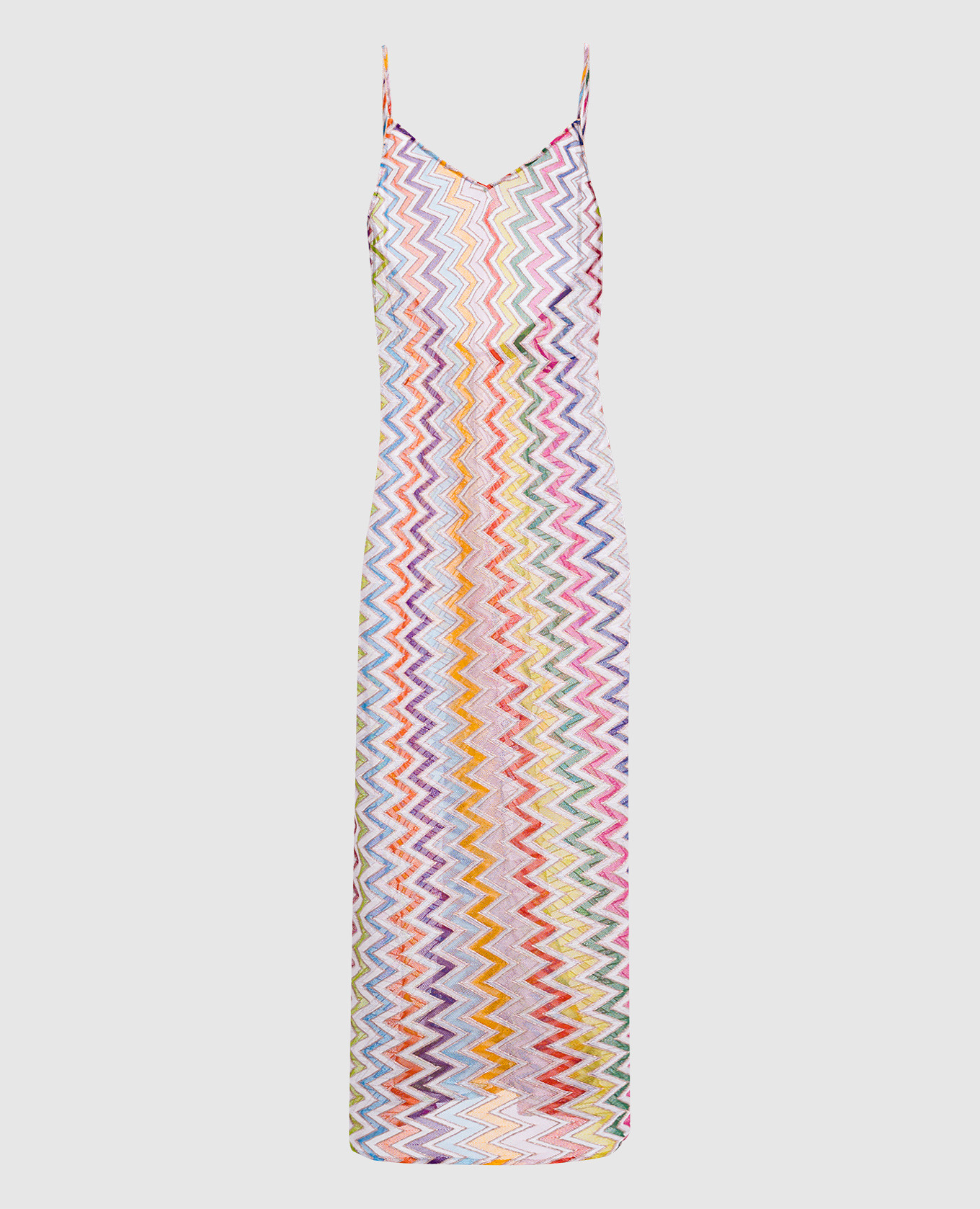 

Patterned dress with lurex Missoni, White