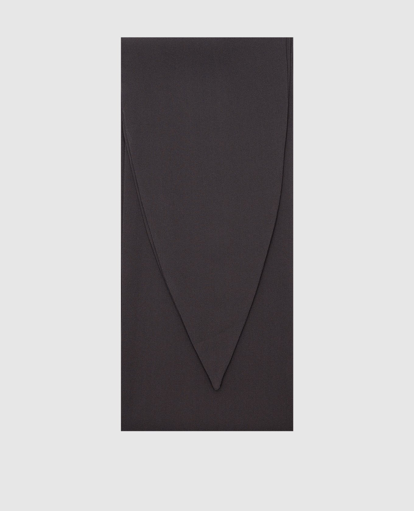 

Gray silk scarf Brunello Cucinelli, Grey