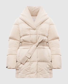 Peserico Beige down jacket S24085A06104