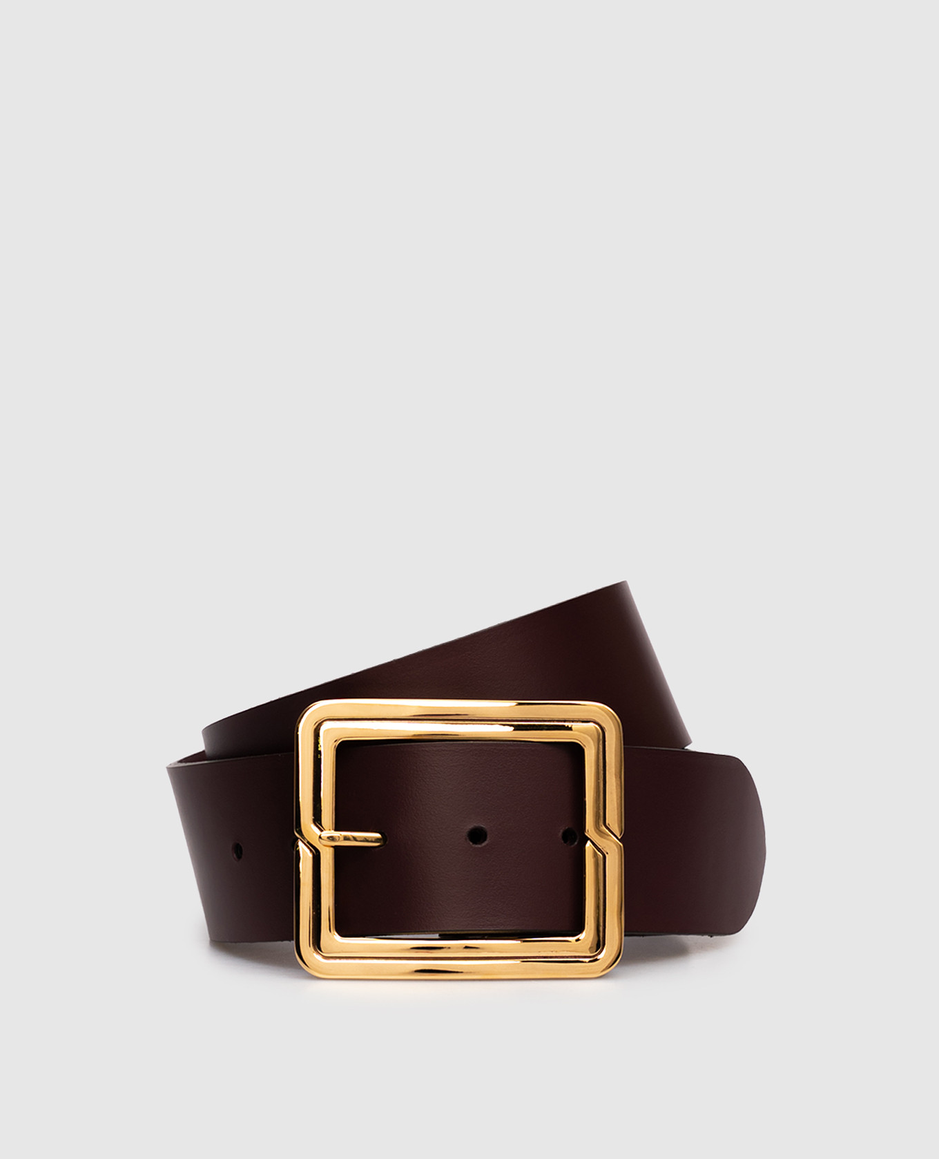 

Burgundy leather belt Etro