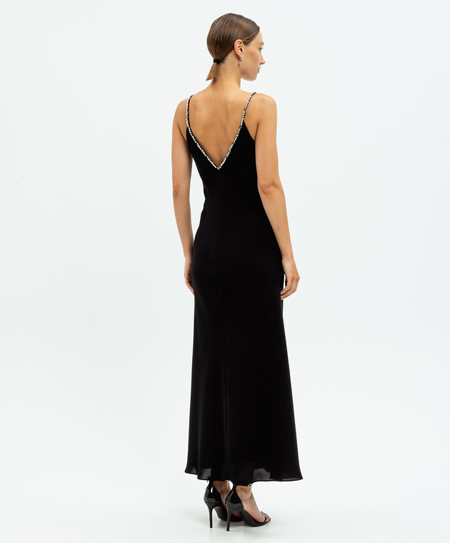 Max Mara CAFILA robe de soiree noire avec cristaux CAFILA acheter en ligne chez Symbol