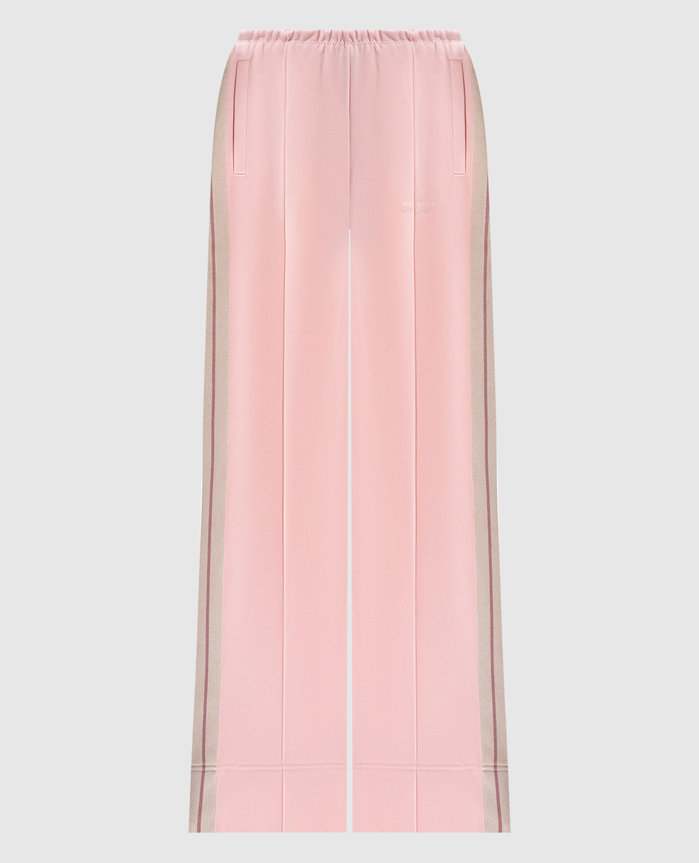 

Pink sweatpants with logo Palm Angels