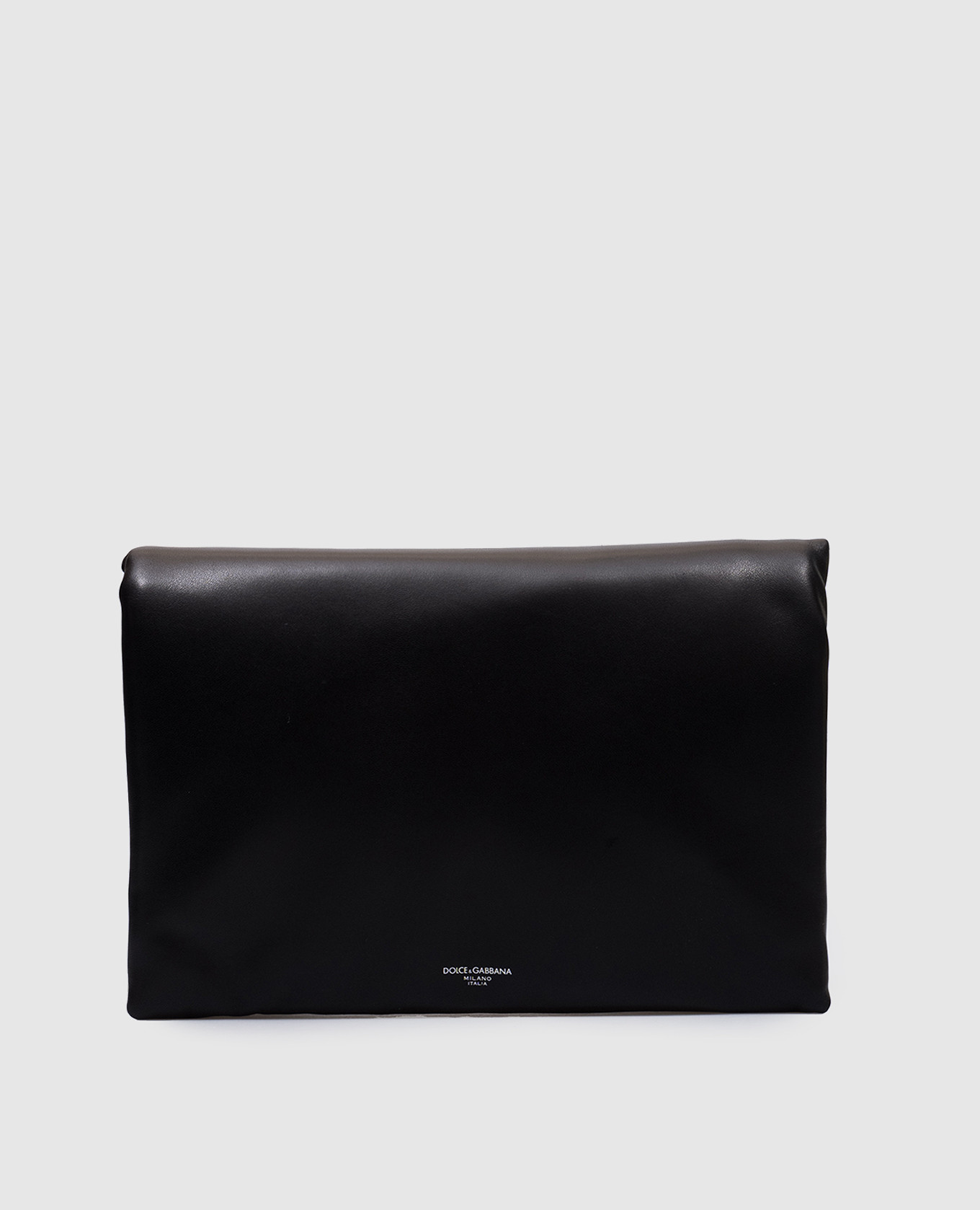 

Black leather crossbody bag with logo Dolce&Gabbana