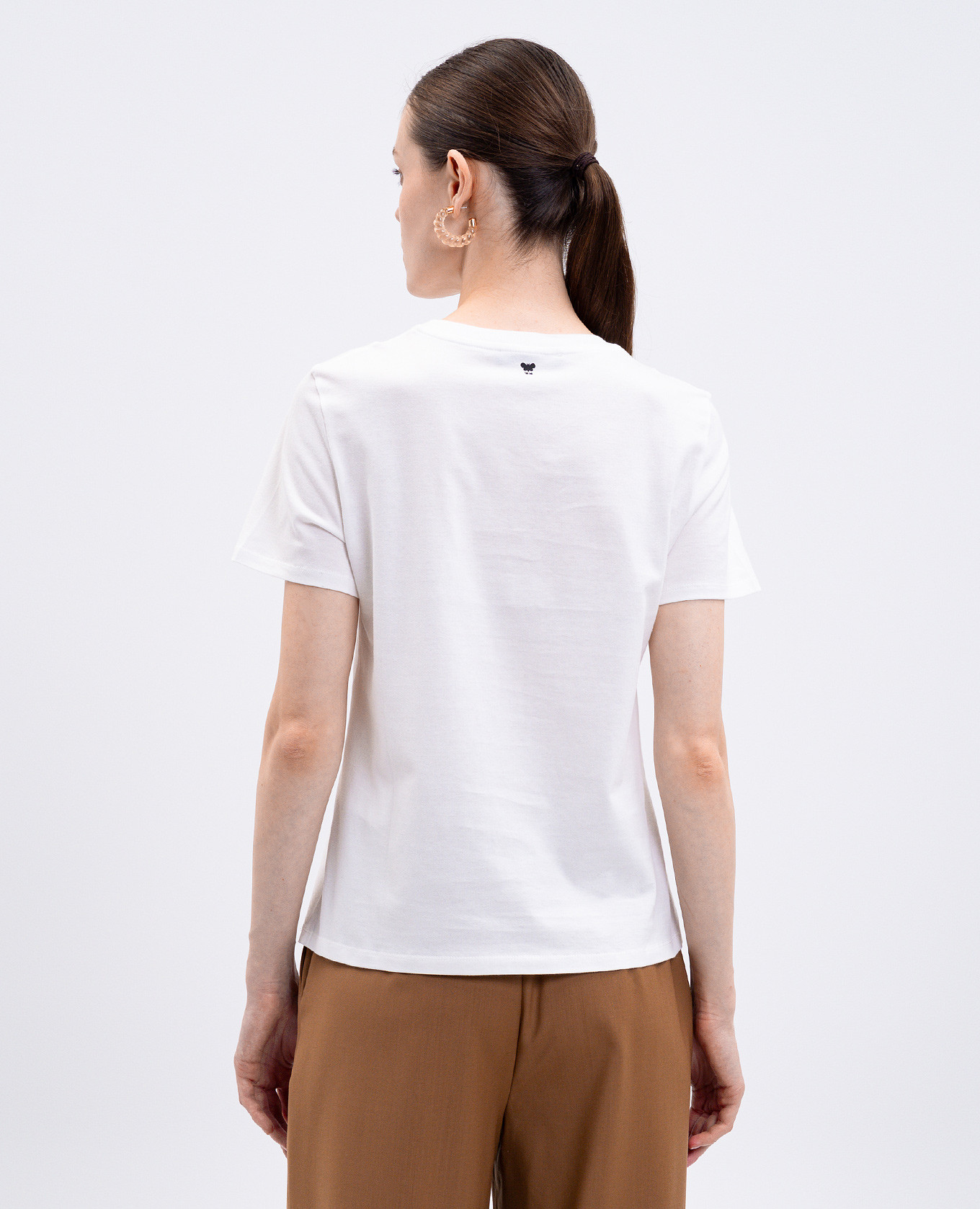 

White ARA T-shirt with print Max Mara Weekend