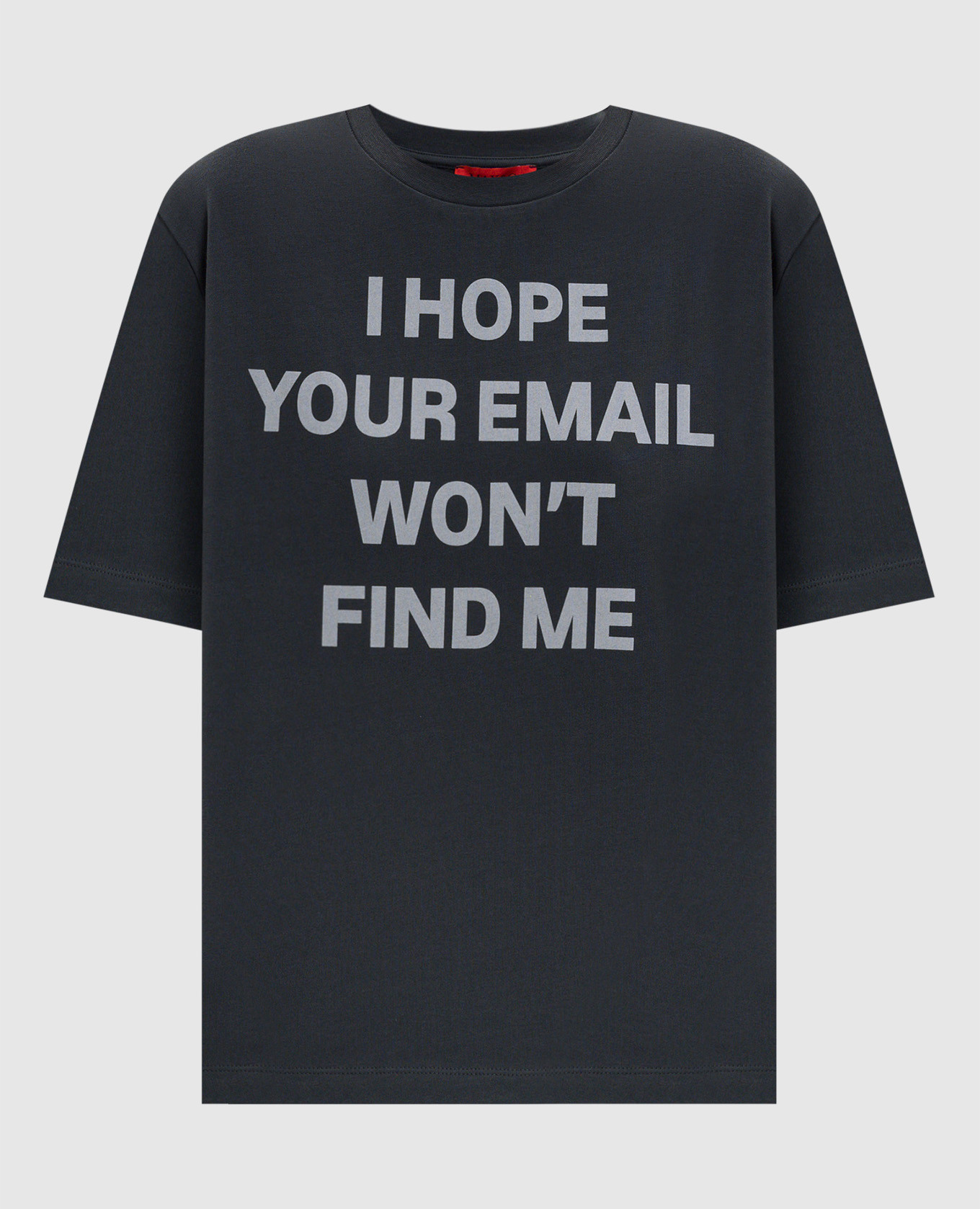 ITSHIRT gray T-shirt with print Max & Co