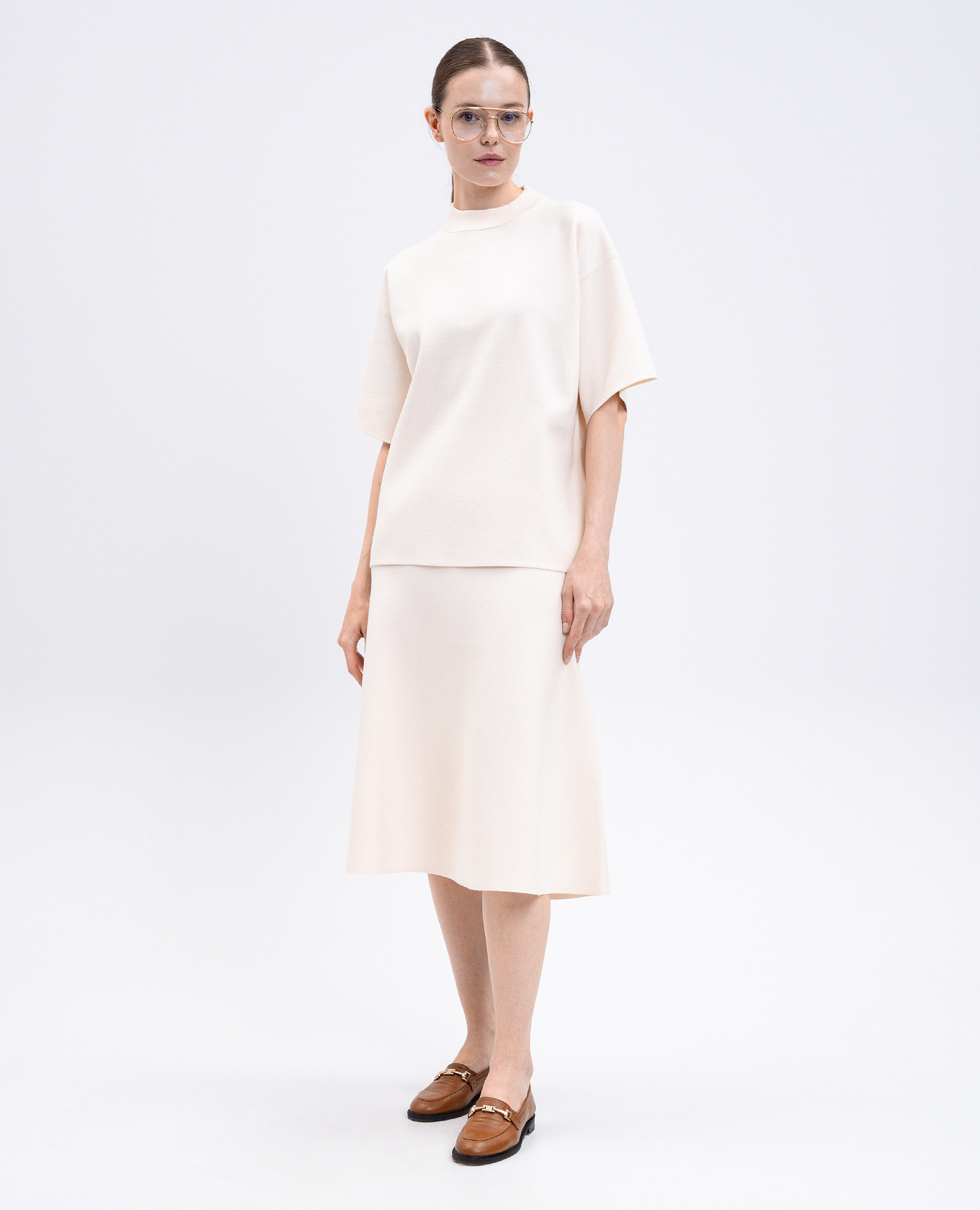 

Beige top AMICI Max Mara
