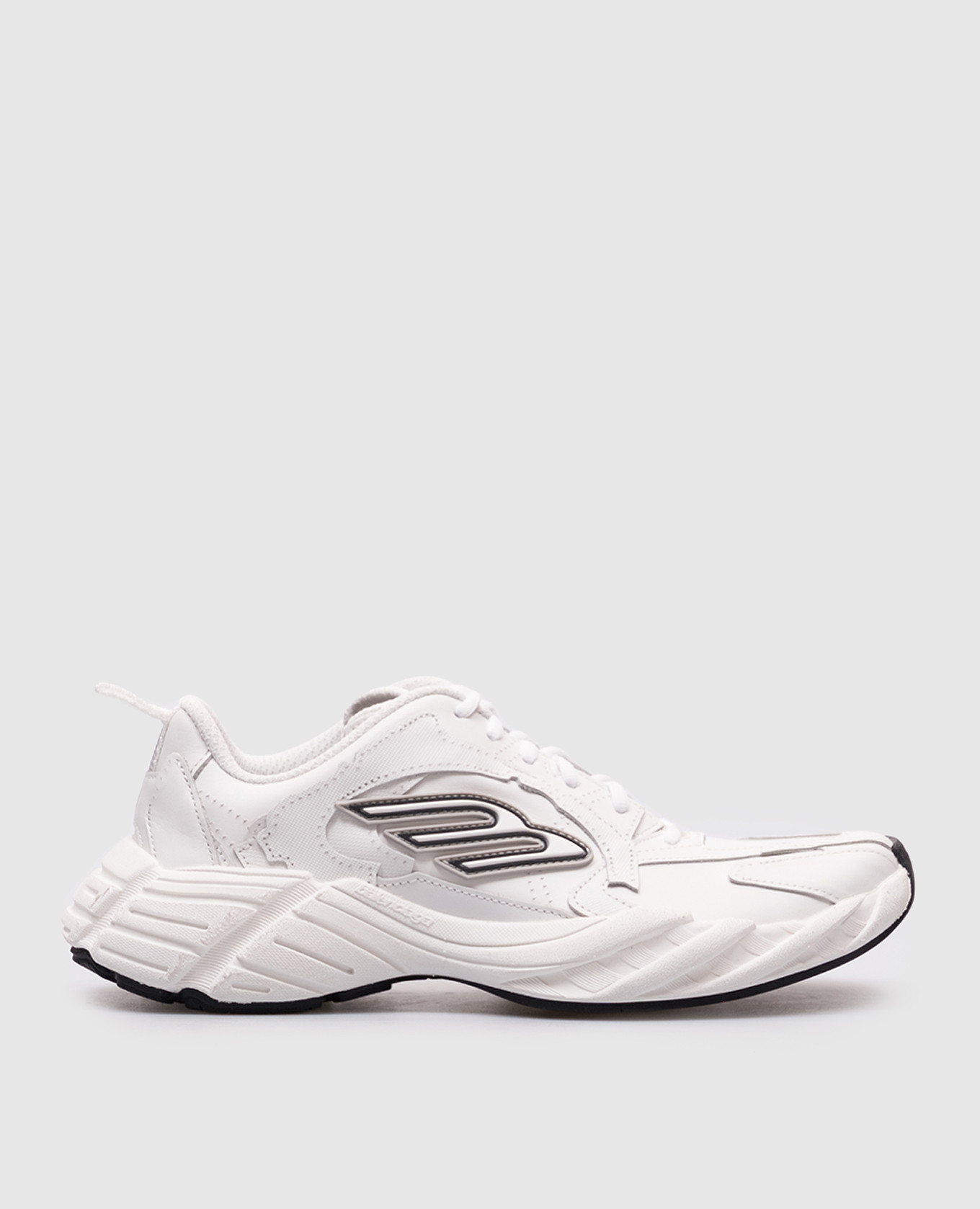 White leather sneakers MONDAY Balenciaga
