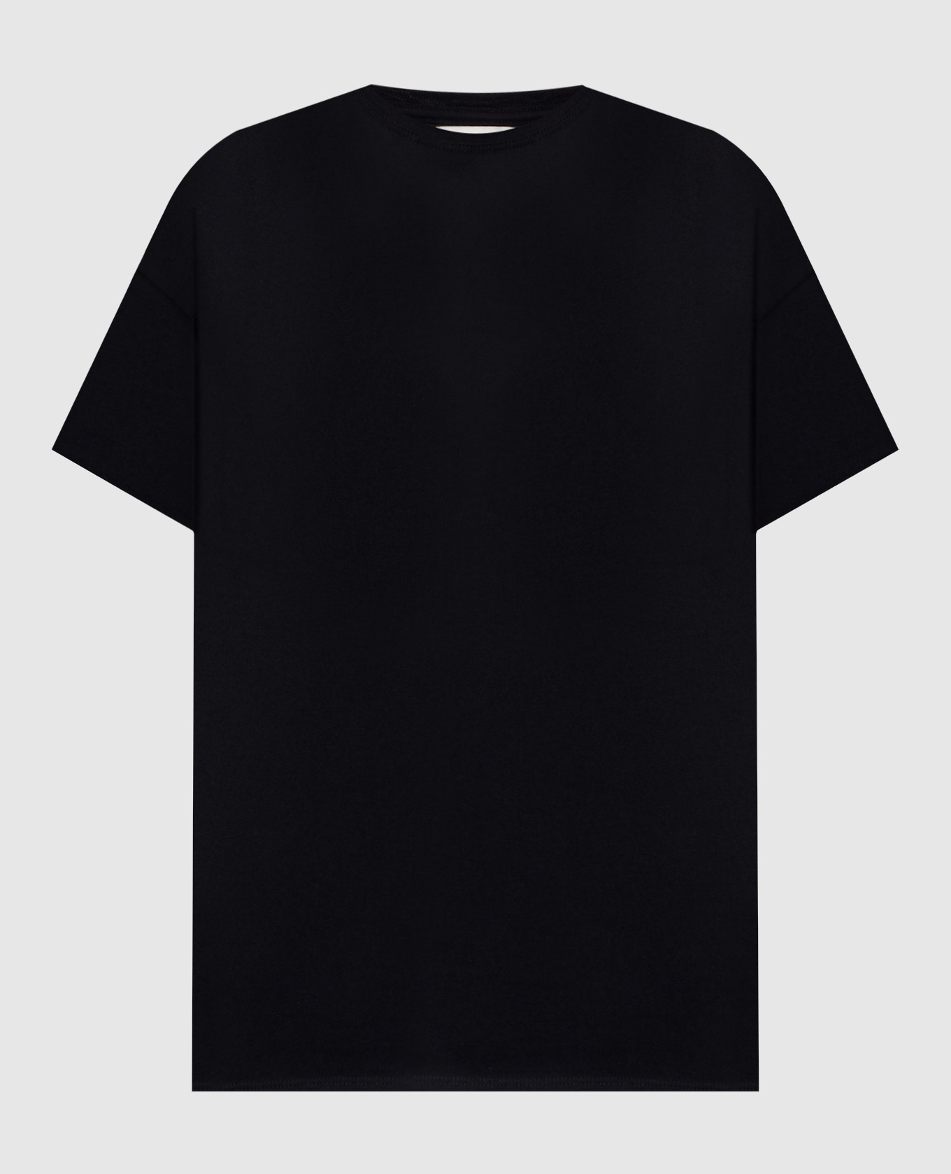Black T-shirt BASILUZZO Loulou de Saison