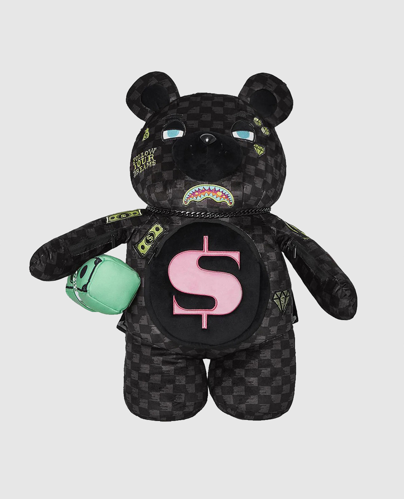 

Children's black backpack MONEYBEAR TEDDY Sprayground
