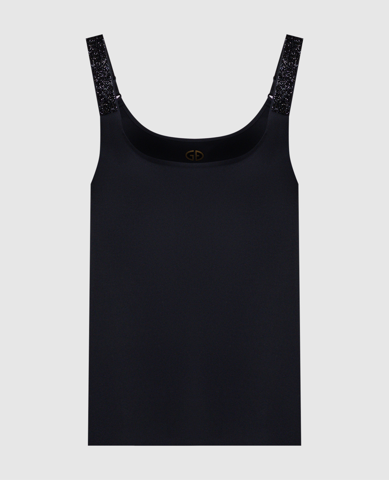 VIRGINIE blue top with crystals Goldbergh