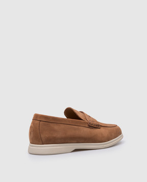COLOMBO Brown leather loafers CU00071A00899