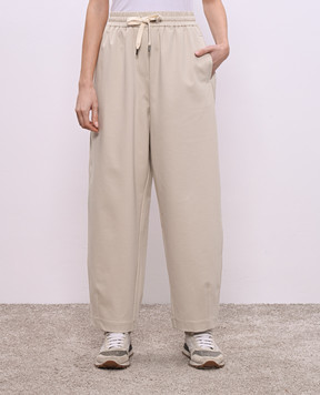 Brunello Cucinelli Beige sweatpants ML946FB789