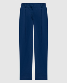 Brunello Cucinelli Blue capris M0F46P1362