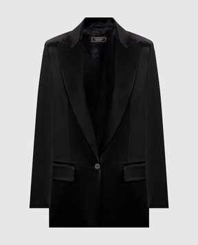 Peserico Black jacket with wool E0119707556