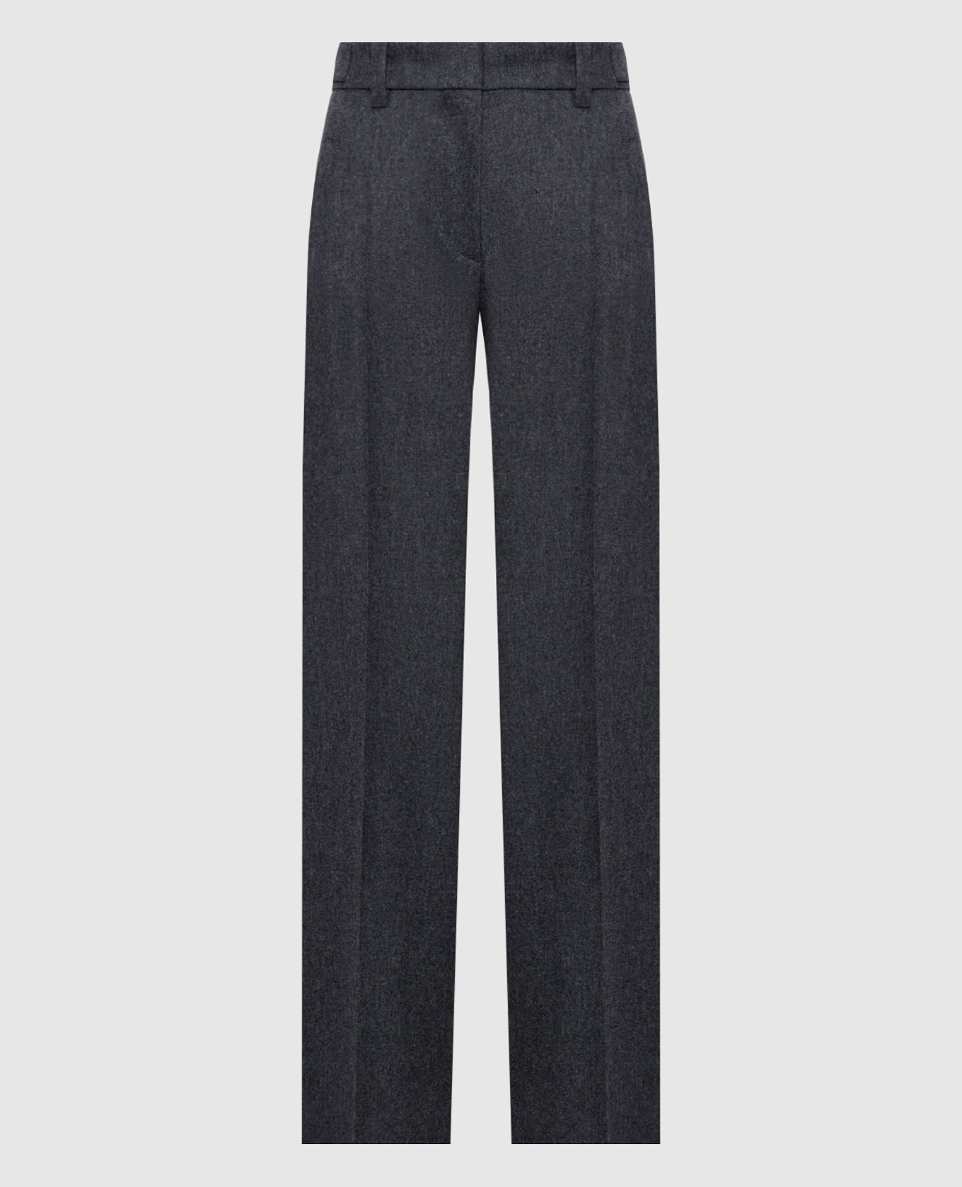 Gray wool pants Brunello Cucinelli