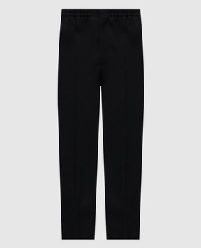 Bottega Veneta Black wool pants 836969V4C20