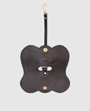 Babe Pay Pls Black leather case for glasses 06186