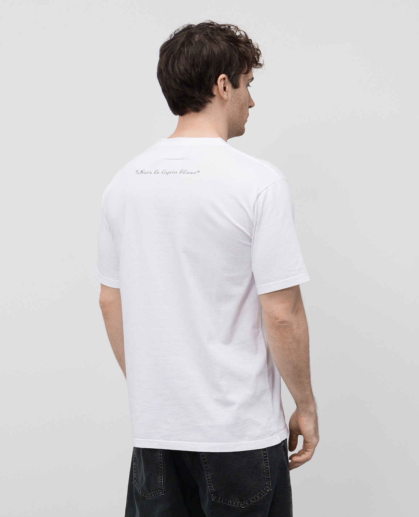 

White T-shirt with print Maison Margiela MM6