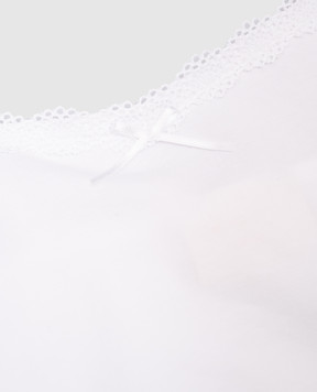 Story Loris Children's white top with lace 366796