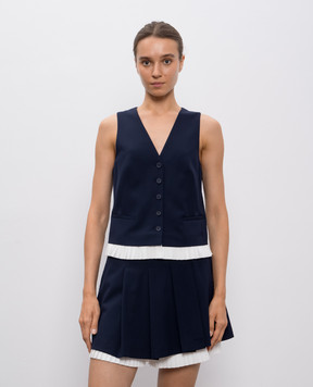 Simkhai Laiken blue vest 4252218W