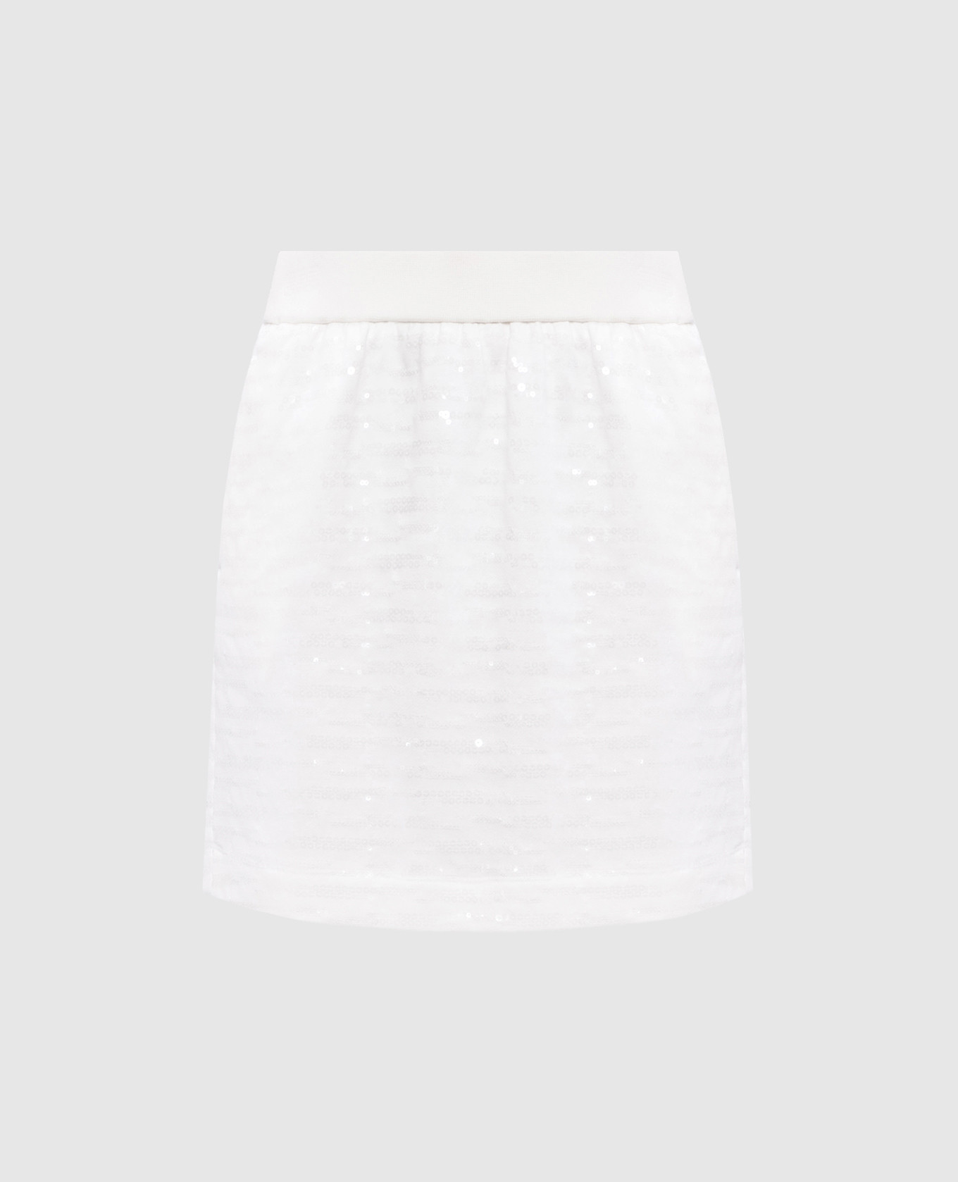 

White skirt with sequins Peserico