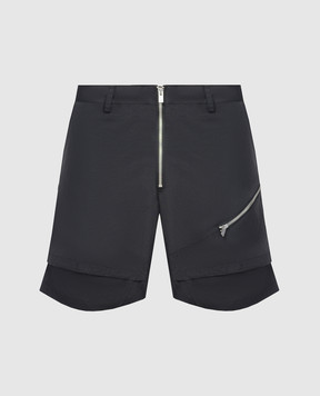 Heliot Emil Stratum black shorts M10162