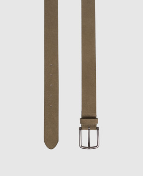 Peserico Khaki suede belt R72028C0CC645