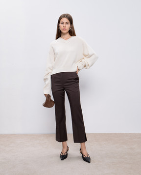 Lou Lou Studio ANZOR white cashmere pullover ANZOR