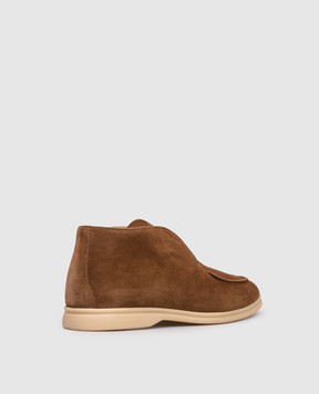 Lanciotti De Verzi Beige suede deserts FUSCO FUSCO