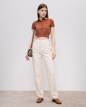 SLVRLAKE London beige jeans LNDJ407PECRU