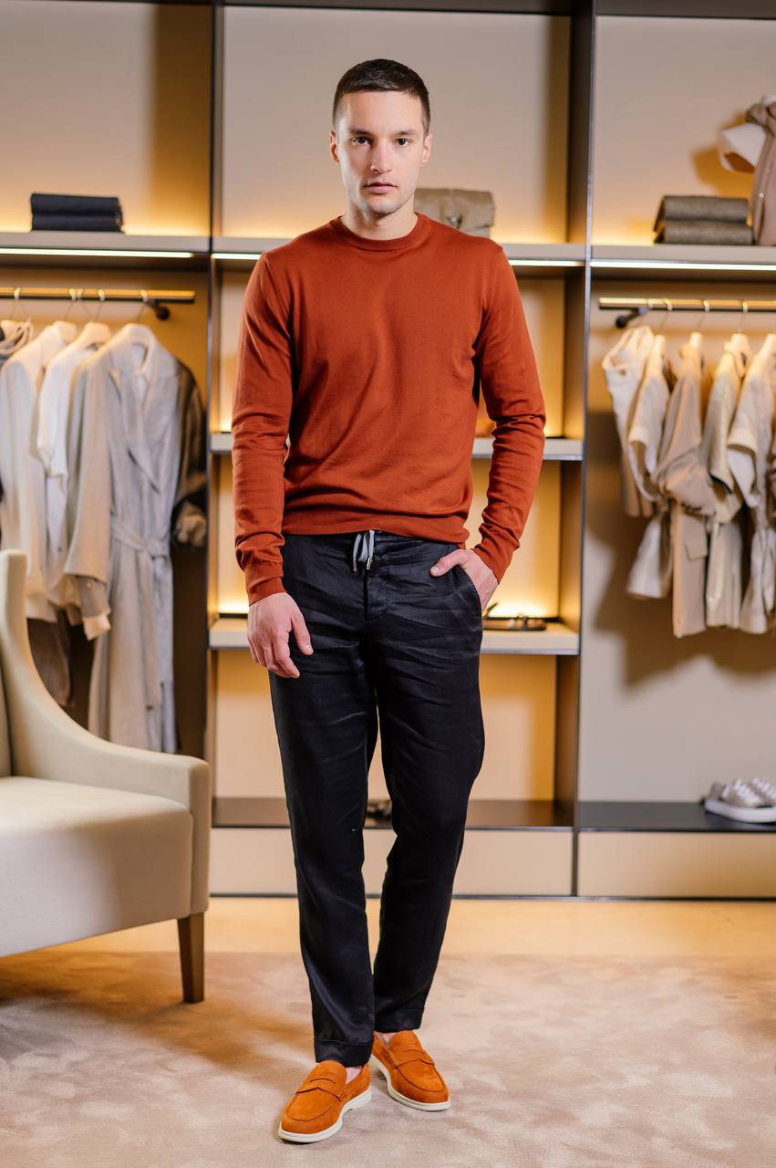 

Brown jumper with silk and cashmere Cashmere&Whiskey
