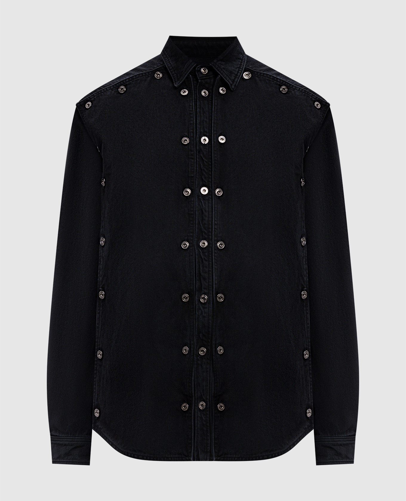 Black shirt with removable panels y project