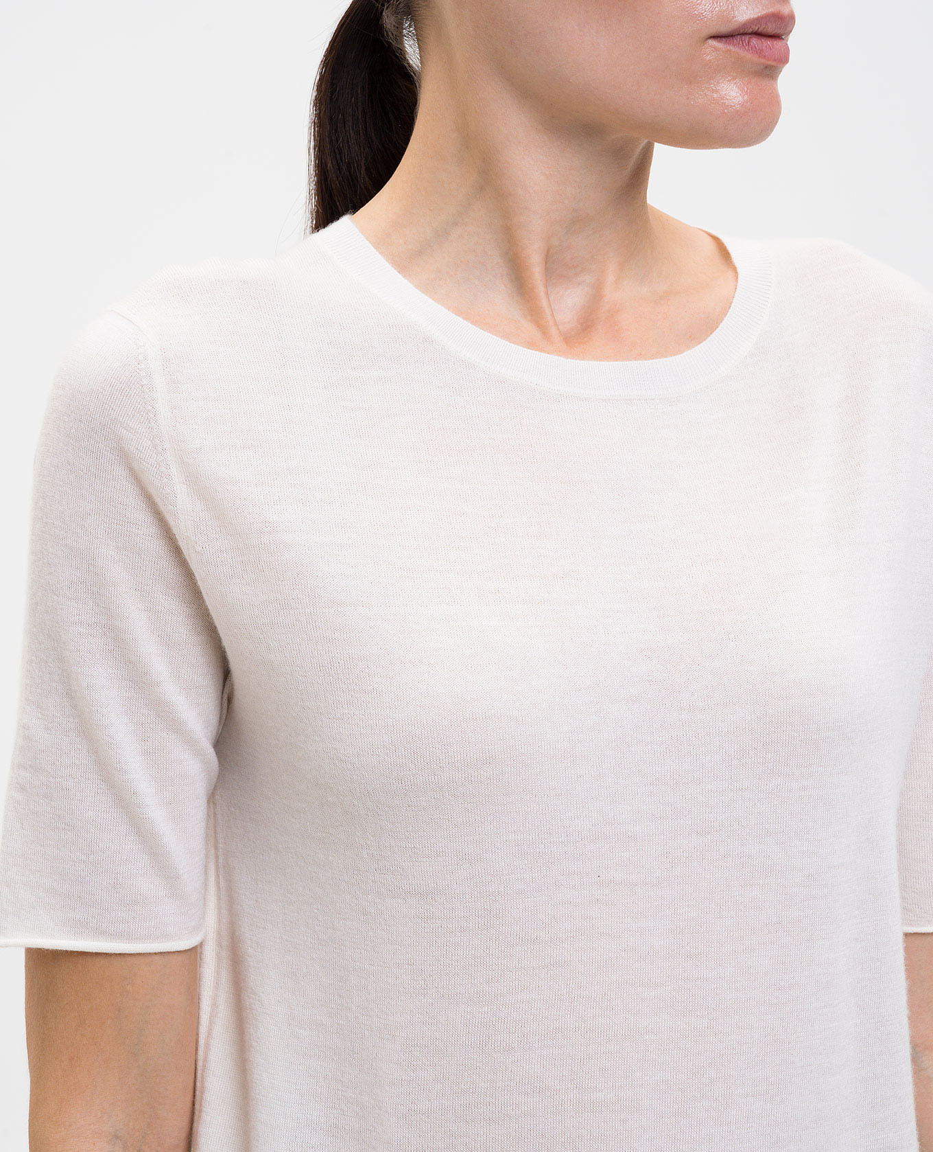 Ari white cashmere top LISA YANG 5