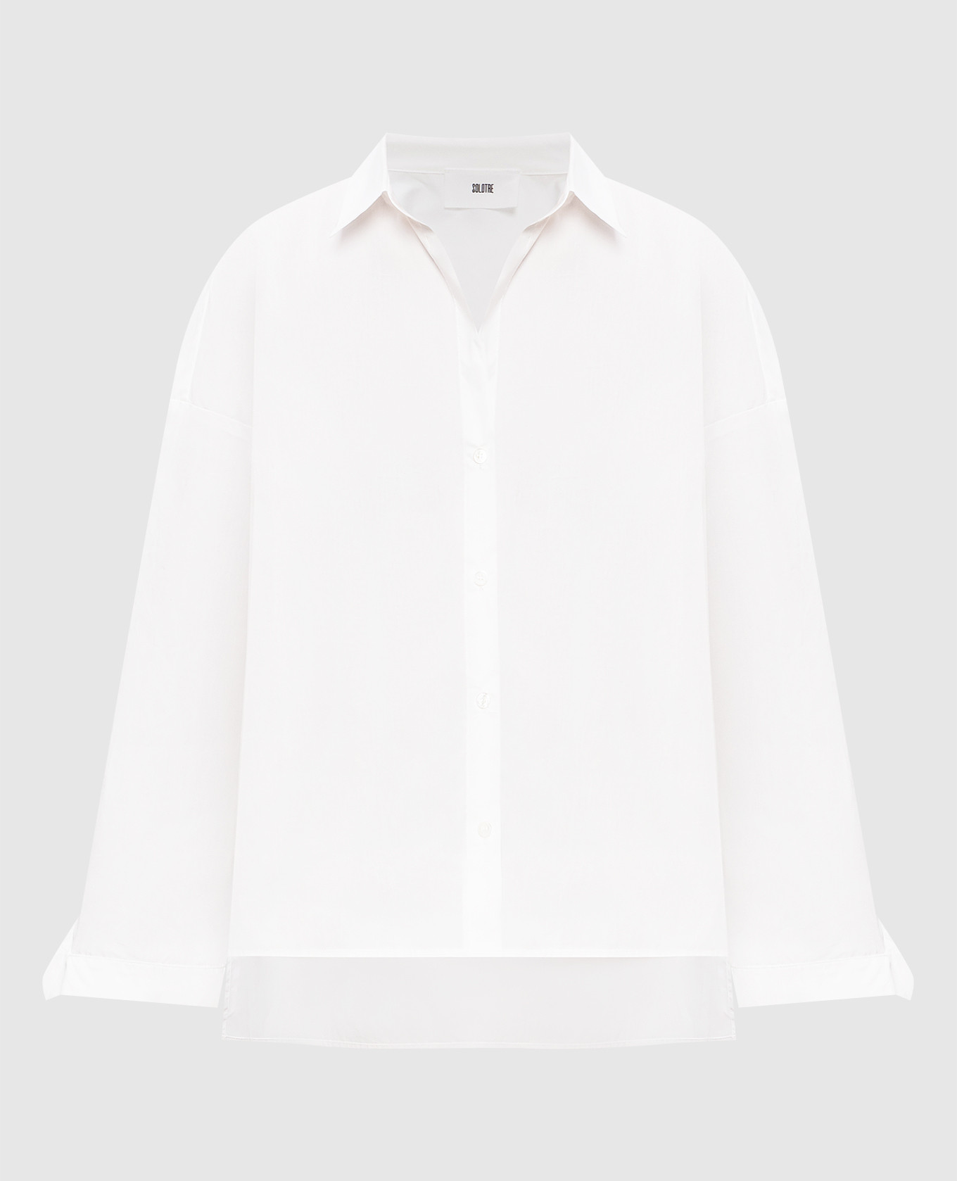 

White loose-fitting shirt Solotre