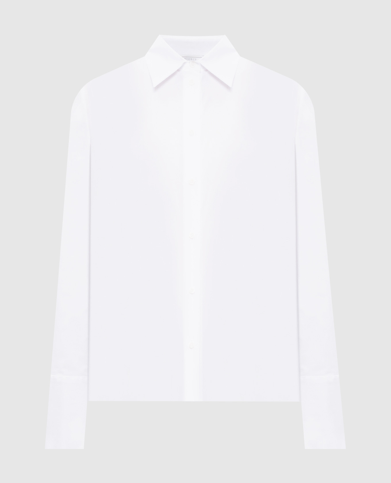 White shirt with a monil chain Peserico