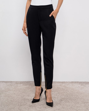 Balmain Black wool pants FF1PM045ME54