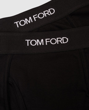 Tom Ford Set of black boxer shorts with logo T4XC31040