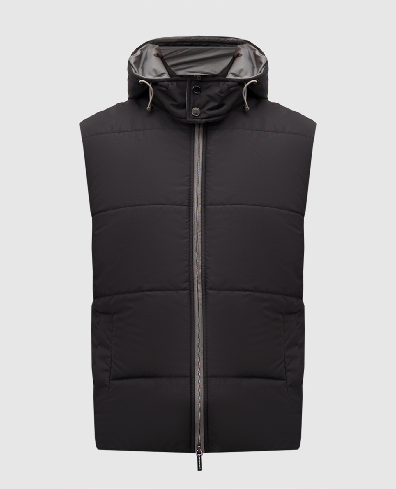 

Black vest CAPOBIANCO